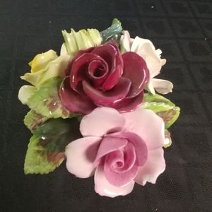 Royal Adderley Floral Bone China Sculpture